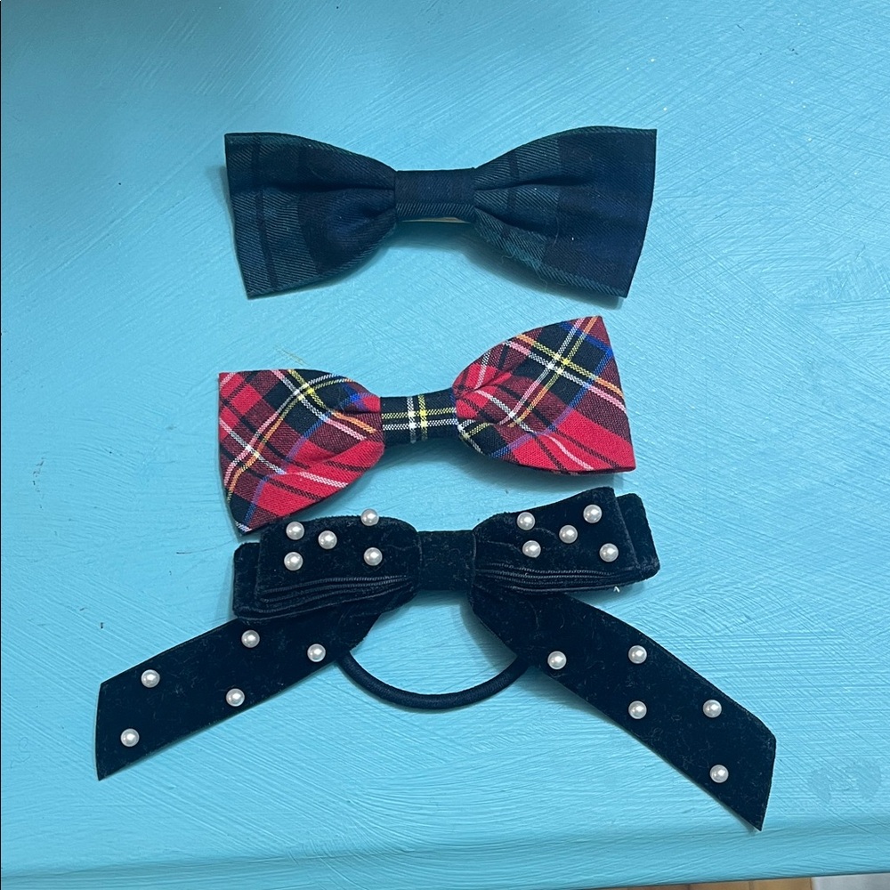 J. Crew holiday bows